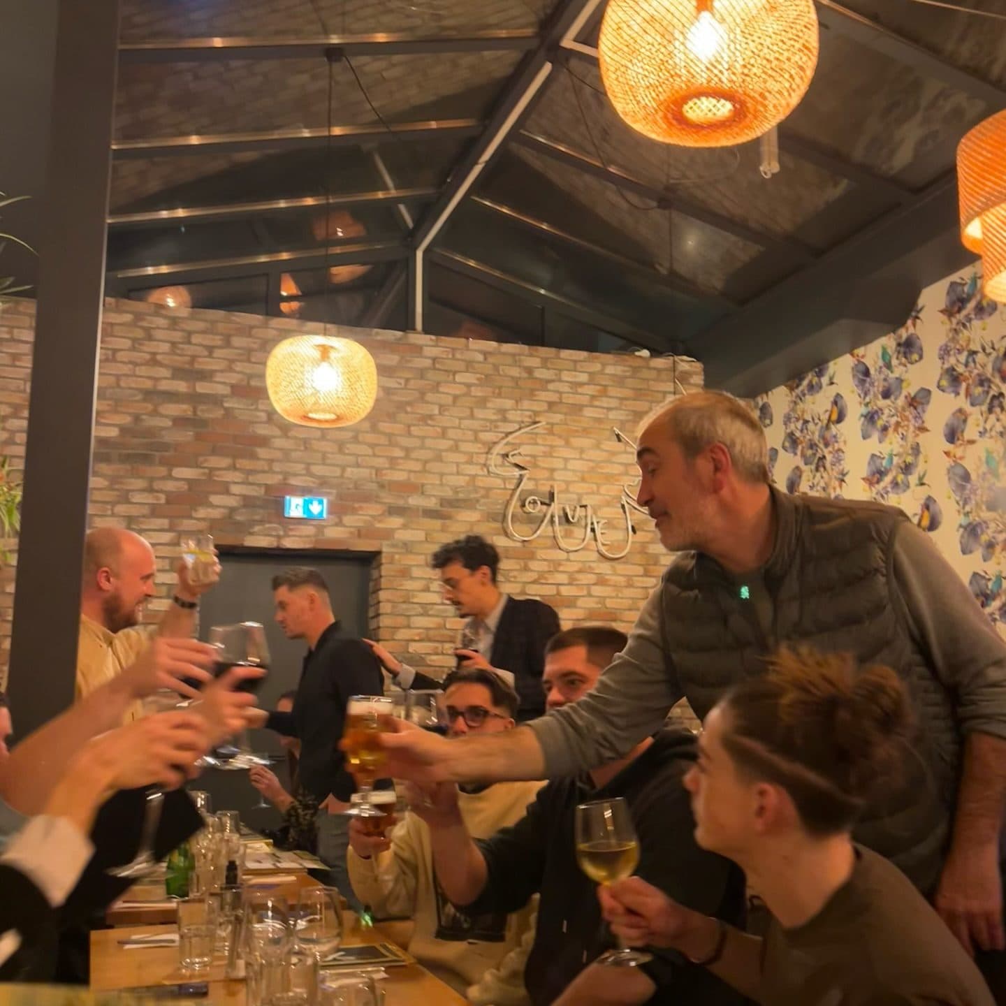 Intérieur privatisé du restaurant Marcelle et Morris